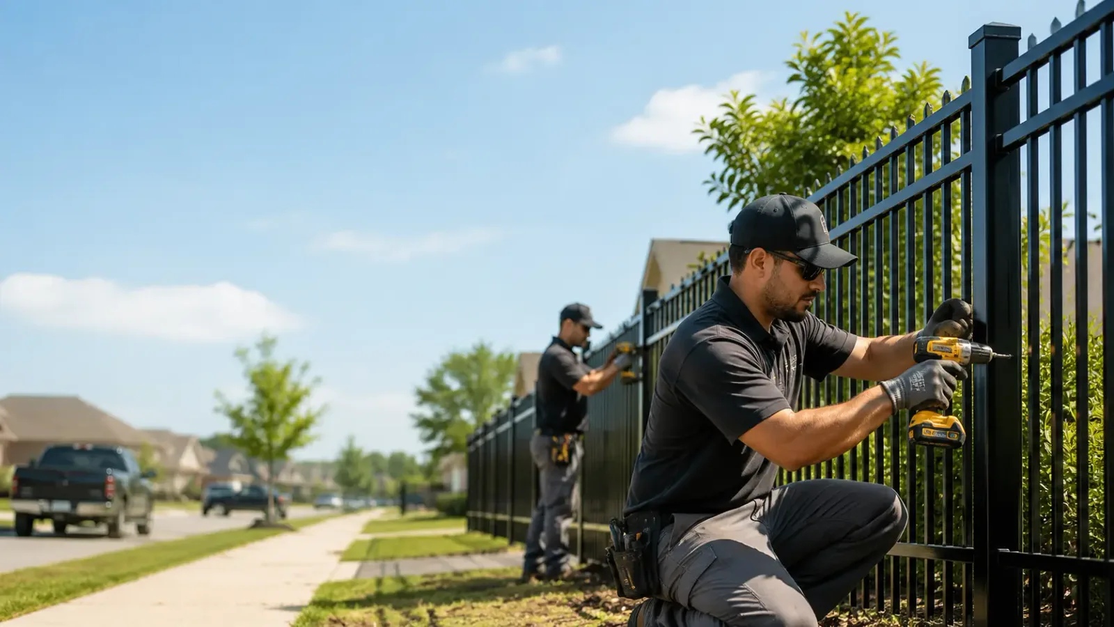 Metal Fence Installation in Pomaria, SC